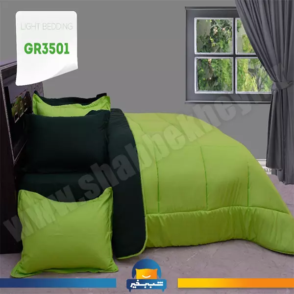 فروشگاه شب بخیر - ست-لحاف-تک-رنگ-کد-3501